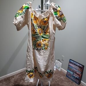 #455 New Women's Homemade Mexican Dresses